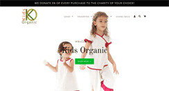 Desktop Screenshot of kids-organic.com